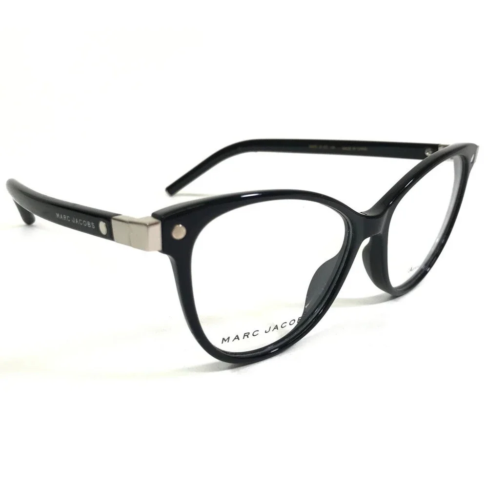 Marc Jacobs Eyeglasses Frames 20 807 Black Cat Eye Full Rim 51-15-145